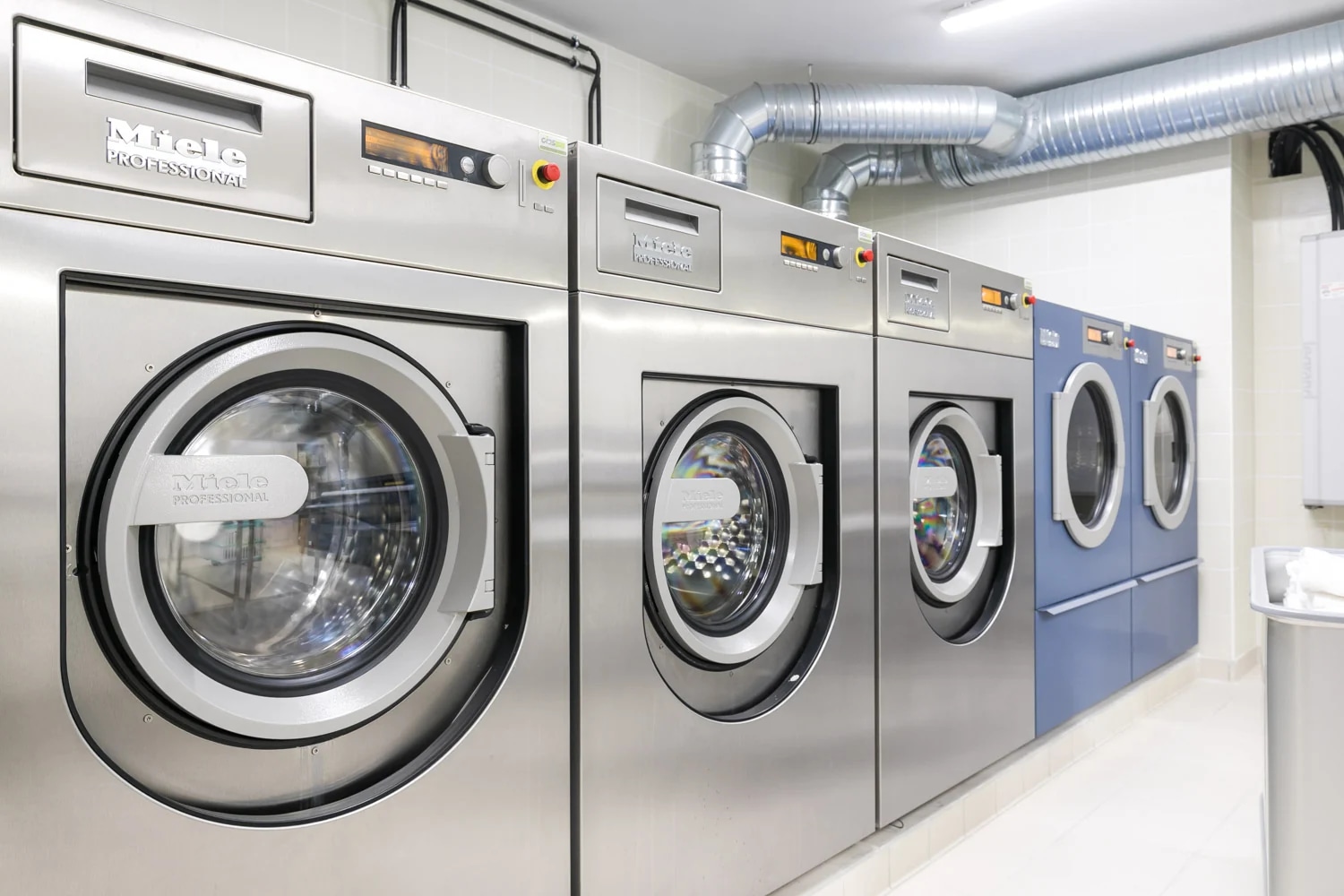 Parc de lave-linge professionnels